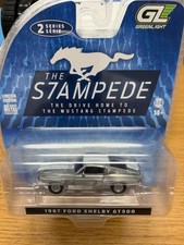 GREENLIGHT CHASE RAW 1967 FORD SHELBY GT500 STAMPEDE SERIES 2 picture