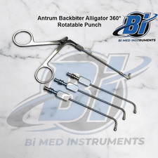 Antrum Backbiter Alligator 360° Rotatable Punch Surgical ENT Instruments picture