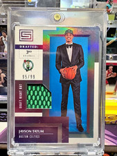 Panini 2017-18 Status Jayson Tatum Draft Night Hats #DH-JTT /99 RC Celtics picture