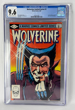 1982 Marvel WOLVERINE Ltd. Series #1 CGC 9.6 OWW Pages / 1st Solo Wolverine Book picture