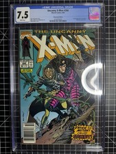 Uncanny X-Men #266 First Cover Appearance Of Gambit cgc 7.5 white pages  picture