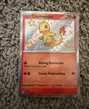 Pokemon Company Charmander 109/091 SV: Paldean Fates Shiny Rare Holo Eng 2024 picture