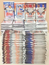 2025–2026 Topps (100) Pack Lot—25x 2025 Topps Series 2, US, 2026 S1, 2026 S2 picture