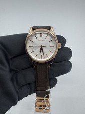 Seiko Presage Classic Tomioka Silk LE 38 MM SS Pearl White Dial Watch HCC008J1 picture