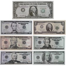 Play Money 350pcs Fake Bills Props money Toy Learning video$1$2$5 $10$20$50$100 picture