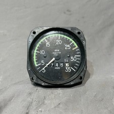 Mitchell Aircraft Recording Tachometer  P/N-D1-112-5023 picture