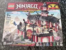 LEGO NINJAGO Legacy 70670 Monastery of Spinjitzu NEW SEALED Retired 1070 Pieces picture