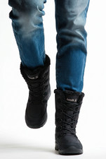 Kamik  Brooklyn Womens  size 8   Black Waterproof Insulated snow boots picture
