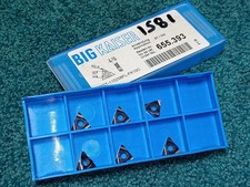 (6) BIG KAISER Indexable Carbide Turning Insert TCGT-110208FL-FK10C 655.393 picture
