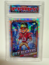  2026 Graded SP/500 49'ers Brock Purdy City Slickers Ice  Refractor rc picture