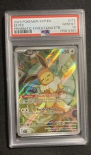 Pokémon 2025 Prismatic Evolutions #173 Eevee ETB Promo Gem Mint PSA 10 picture