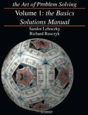 The Art of Problem Solving, Volume 1: The Basics Solutions Manual - GOOD picture