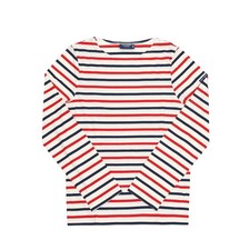 saint-james 8115 ECRU MARIN TULIPE Cotton Multicolor Long Sleeve Shirt picture