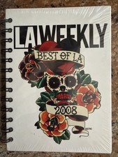 LA Weekly Best of LA 2008  Very rare ,, mini notebook  unopened   very few made picture