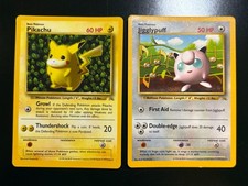 Ivy Pikachu & Jigglypuff Glossy Grey Star Corocoro Promo Pokemon Card 1999 EX picture