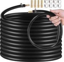 3/8 Inch Self Sinking Aeration Hose,100 Feet Weighted Pond Aerator Hose Kit 8... picture