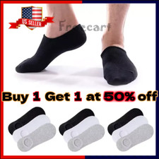 Lot 12 Pairs Mens No Show Socks Low Cut Anti-slid Casual Invisible Liner Socks picture