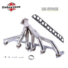 for 1991-1999 Jeep Wrangler Cherokee 4.0L L6 TJ YJ Stainless Exhaust Header US picture