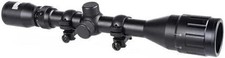 Bushnell Sharpshooter 4-12x40 Adjustable Objective Scope & Ring Combo picture