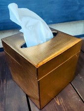 Labrazel Classico Square Gold Gilt Tissue Box Holder 6x6x6 picture