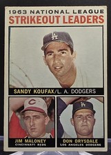 1964 Topps NL Strikeout Leaders #5 VGEX-EX picture