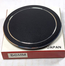 58mm Metal Front Lens Cap Screw-in 58 mm High Quality E58 Rare Japan made picture