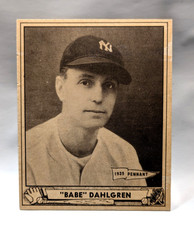 1940 Gum Play Ball Baseball Card # 3 Babe Dahlgren - New York Yankees (NM) picture