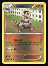 KROKOROK 64/114 Pokemon BLACK & WHITE Reverse Holo picture