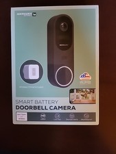 Merkury Smart Battery Doorbell Cam w/ Chime & USB | Alexa Google Ready | New picture