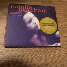 Natalie Merchant Live In Concert CD NYC 1999 Free Fast Shipping picture