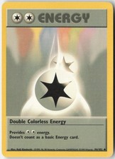 Double Colorless Energy 96/102 Uncommon Base Set Unlimited Pokemon MP picture