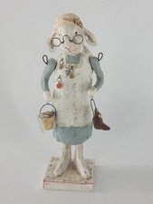 Rare Signed DEBBEE THIBAULT Limited Edition Figurine Bunny Basket picture