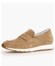 NWT VOILE BLANCHE Julia Hybrid Loafer Sneaker in Caramel picture