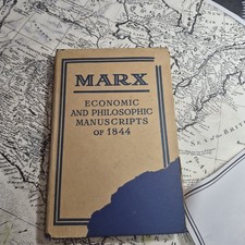 Karl Marx Economic & Philosophic Manuscripts 1844 1961 Moscow 2nd Impression HC picture