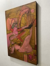 Willem de Kooning oil painting on canvas signed picture