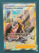 Cynthia's Ambition GG60/GG70 SWSH: Crown Zenith: Galarian Gallery Holo picture