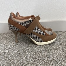 SNEEX The Tepper Beige Hy Heels Size 6 Women’s Sneakers Pumps Spain Mesh Leather picture