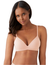 Wacoal 30DDD How Perfect Wire Free T-Shirt Bra 852189 Rose Dust NWOT picture