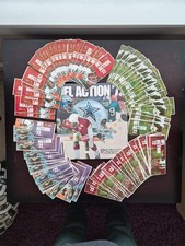  1972 Sunoco NFL Deluxe Album Sealed And 100 Unopened 9 Stamp Books NM-MT  picture
