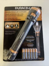 Duracell Durabeam Ultra LED Flashlight 2500 Lumens Zoom Focus 3 Beam Setting picture