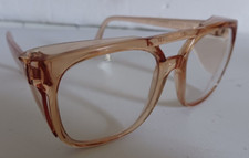 VTG Z87 Eastern Safety Glasses Side Panels Amber 5 3/4 Z87 picture