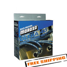 Moroso 73666 Ultra 40 Blue Spark Plug Wire Set for SBC, Under Header/HEI picture