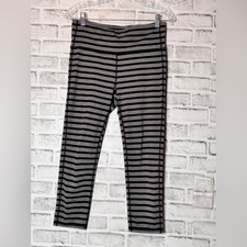 Athleta Black and White Striped Apparel picture