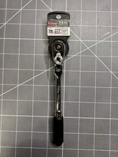 Koken Z-EAL 1/4 Body - 3/8 Flex Head Ratchet 2726ZB-3/8-L160 G72 Push release picture