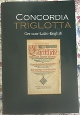 Concordia Publishing House Concordia Triglotta Trilingual Text Book of Concord picture