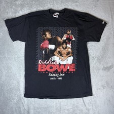 Vintage Tultex Riddick Bowe Desert Inn 1995 “Big Daddy” Mens Shirt Size XL picture