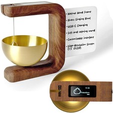 Pro Timer P2 - Elegant Wooden Pomodoro - an Original Productivity Gold  picture