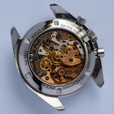 Spiralwinder Engraved Sapphire Exhibition Caseback for the Omega Speedmaster picture