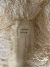 Vintage Tibetan Lamb Coat - Cream/Beige picture