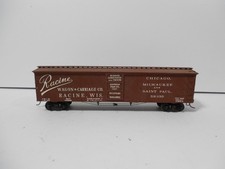CHICAGO MILWAUKEE & ST. PAUL 50' BOXCAR #39930 ~ VINTAGE WOOD CAR ~ HO SCALE picture